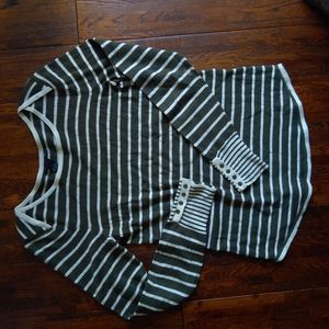 Lucky Brand wool and cashmere sweater army green s